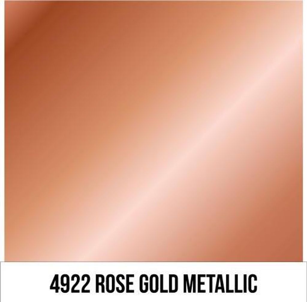 POLI-TAPE POLI-FLEX TURBO Flexfolie METALLIC, A4 - Farbe: 4922 rose gold