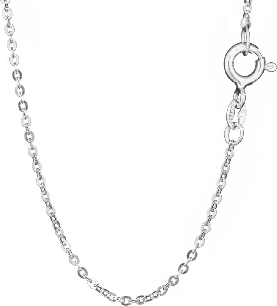 Ankerkette 925 Silber 55cm Halskette flachgewalzt 1,2mm Produktbild 