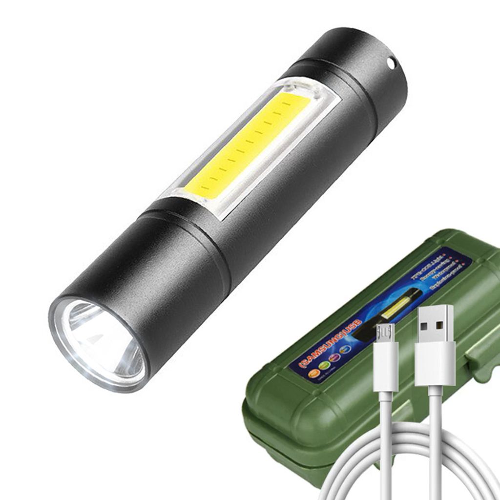 90000lm Super hell Taschenlampe LED P70 Taktisches Fackel USB 2000mAh Batterie 