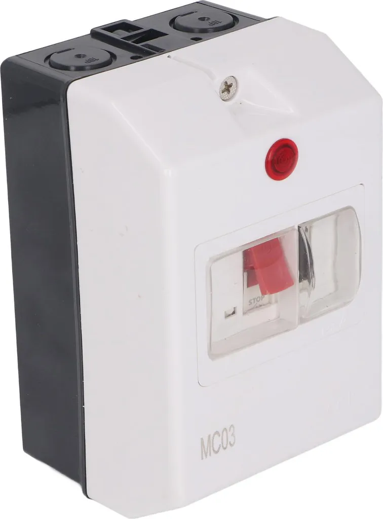 Disjoncteur magnéto-thermique étanche pour moteur triphasé 1,6-2,5A