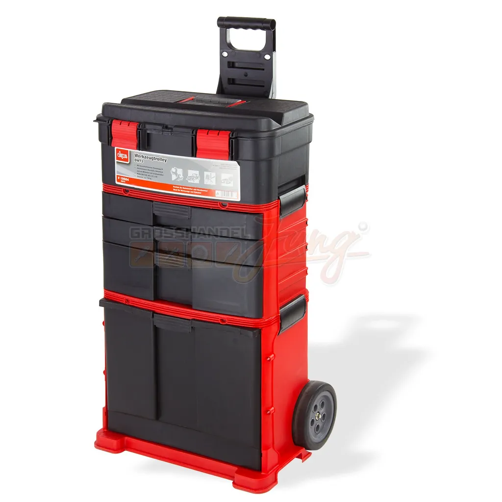Boîte à outils mobile DWT3 : finissez-en avec le transport lourd d'outils