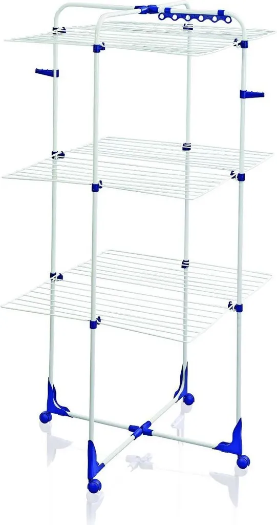 Gagnez de la place avec le séchoir tour Leifheit 340 mobile et pliable