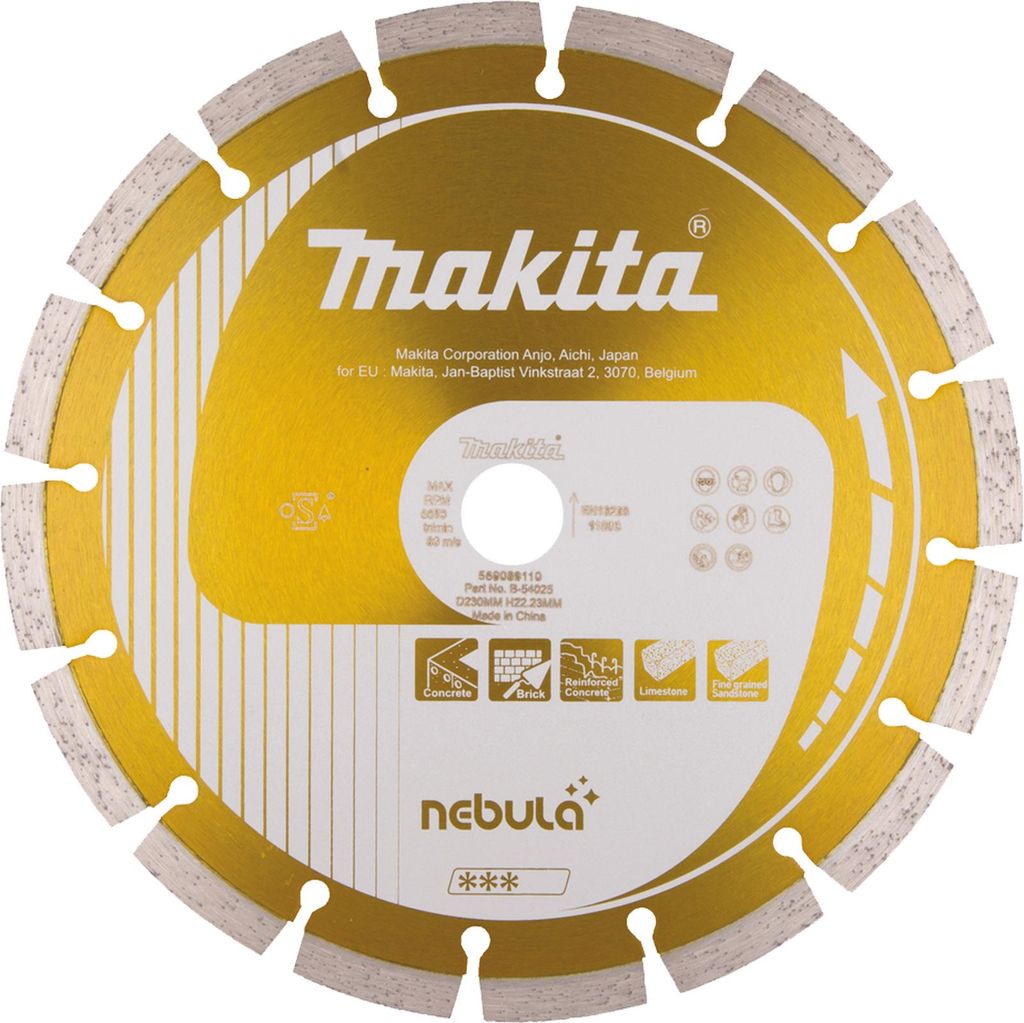 Makita Diamantsch. 230x22,23 NEBULA Produktbild 