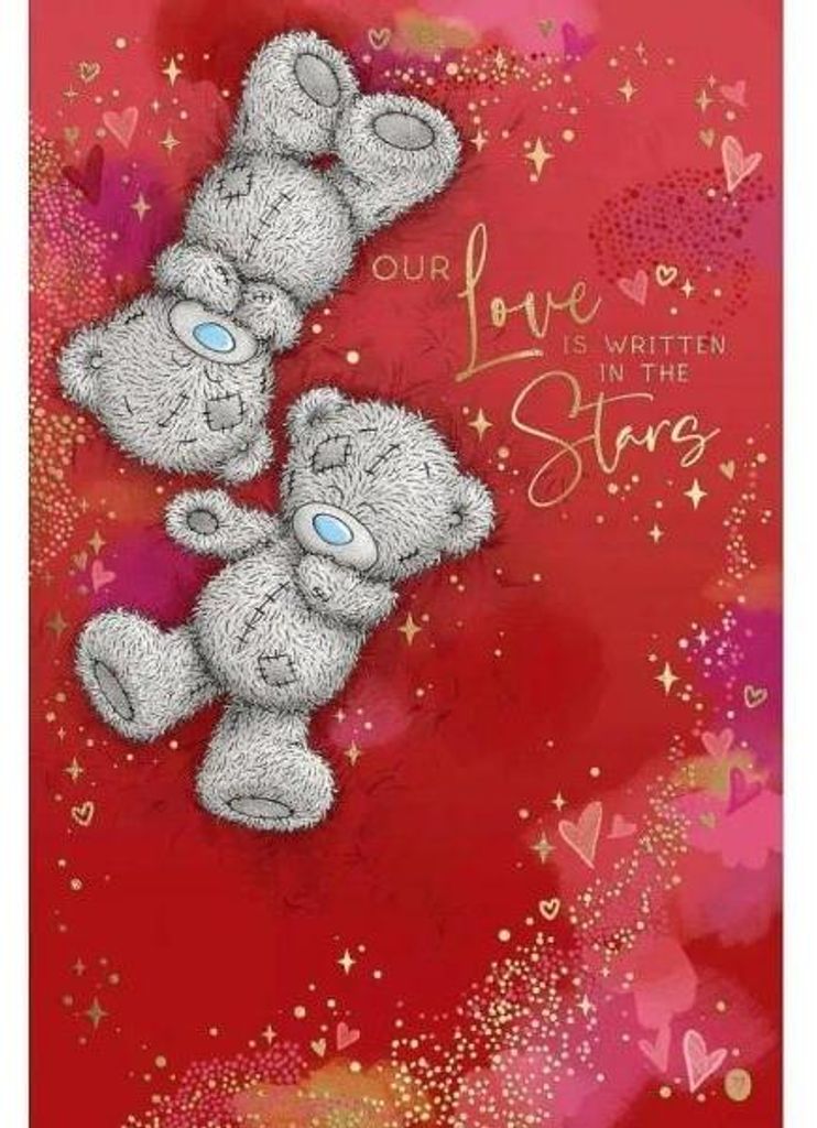 Grußkarte „Our love is written in...“ – Carte Blanche Greetings Ltd.