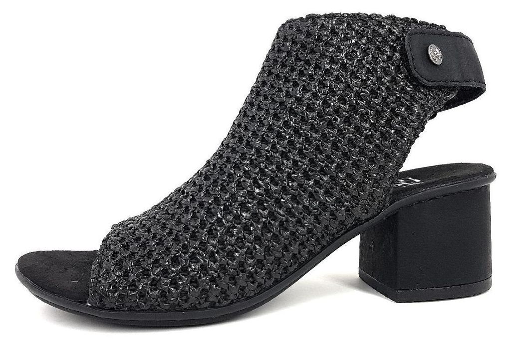 Rieker Eagle Damenschuhe Sandalen Hoch Schwarz Elegant Productafbeelding 