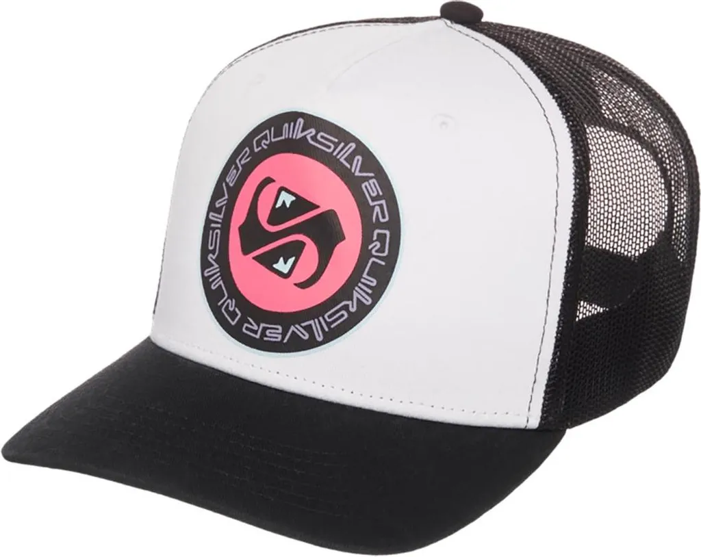 Quiksilver Decades Trucker Youth Nero - Cappello Regolabile Ragazzo