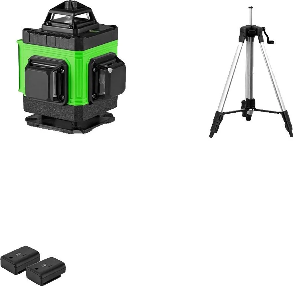 Niveau laser 16 lignes avec télécommande et kit trépied 1.5m - Haute Précision