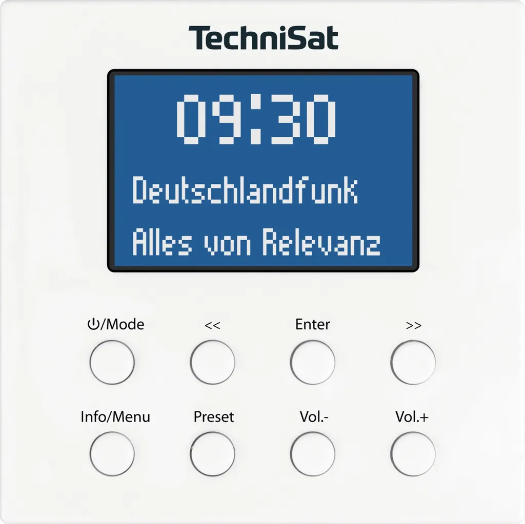 Solution audio discrète Technisat DigitRadio UP 1 radio murale DAB+ - 10