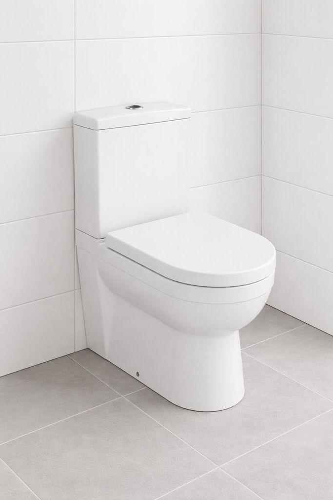 Taharet Stand Wc Safran mit keramik Spülkasten + Soft Close Wc Stz
