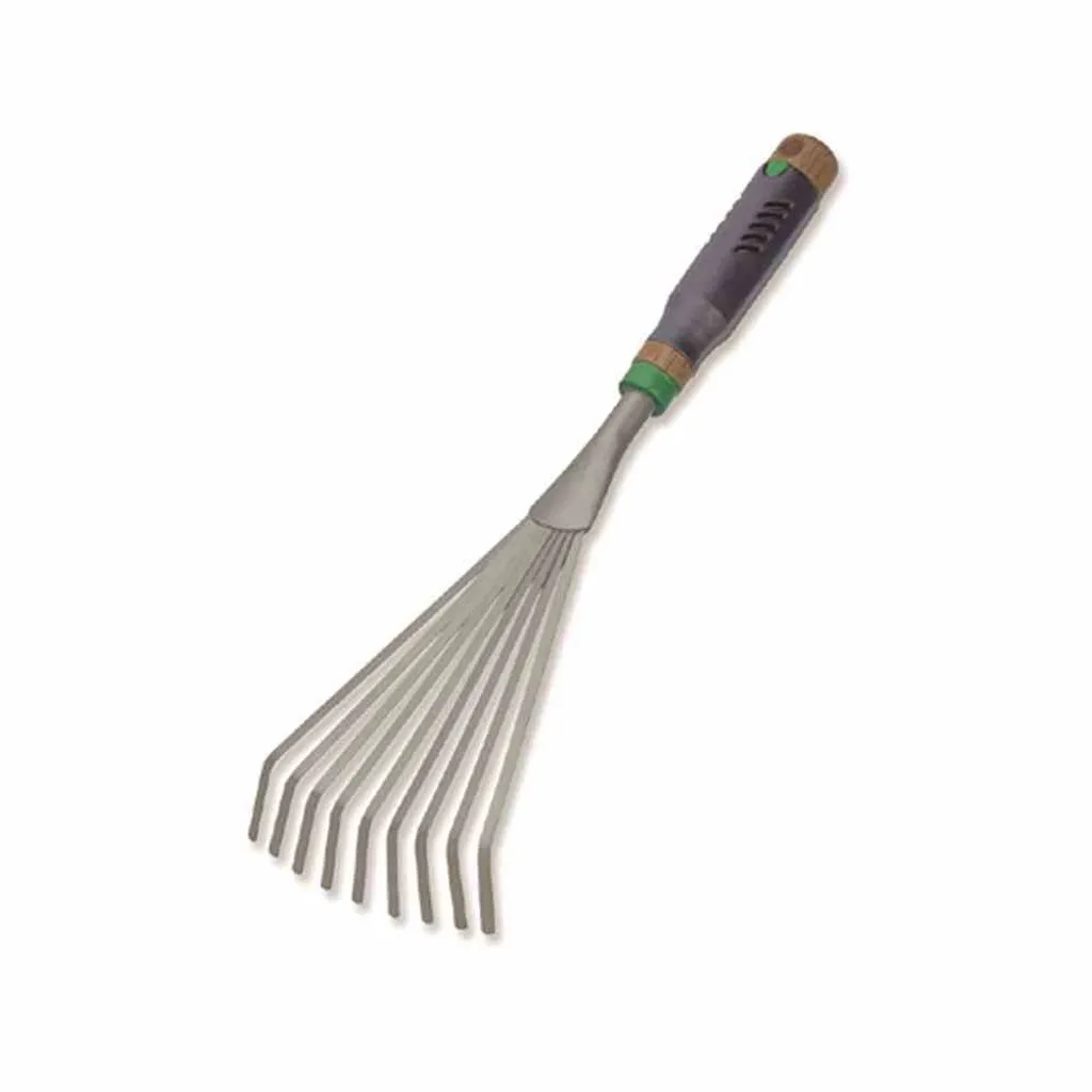 Scopa a Foglia Freund Victoria 489: Manico in Rovere per Giardinaggio