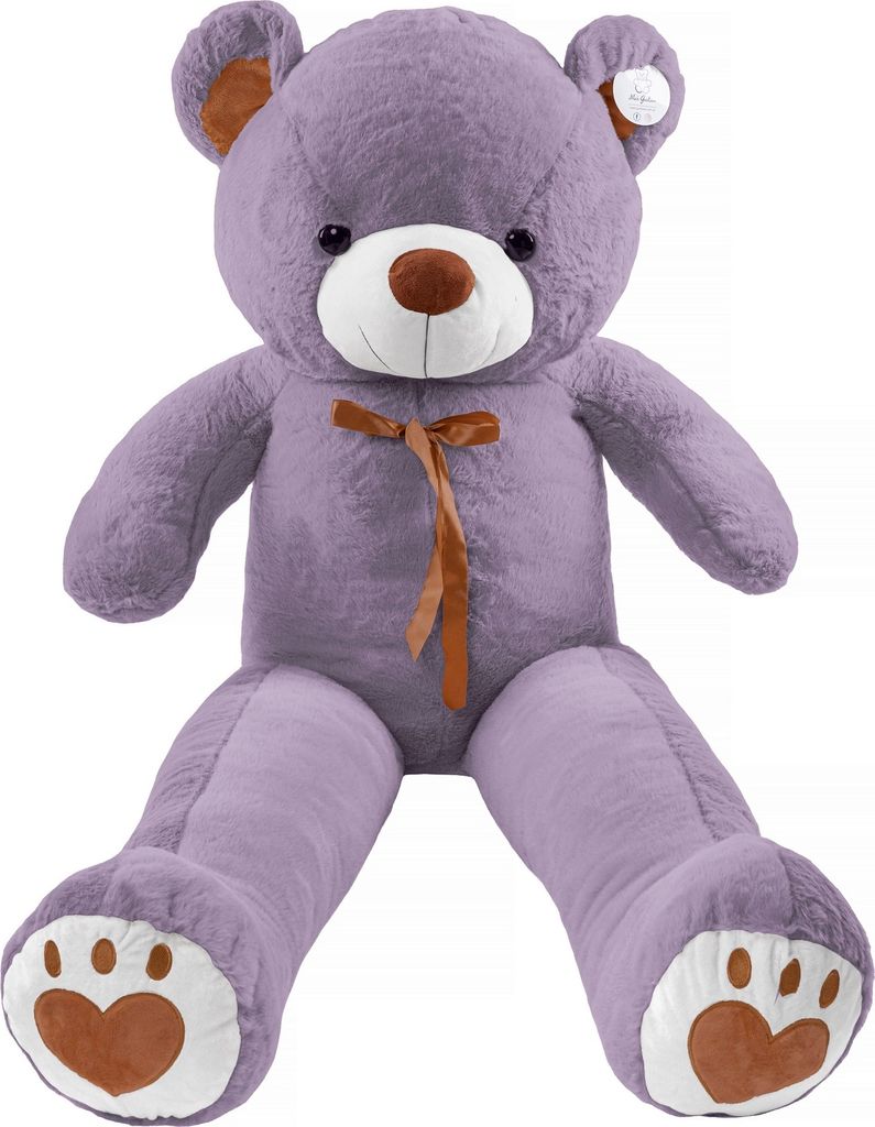 Gustaw Teddybär Groß XXL Valor (Grau, 70cm) - Plüschbär, Kuschelbär XXL Plüschtier, Spielgefährte und Deko in einem - Stofftier, Giant Teddy...