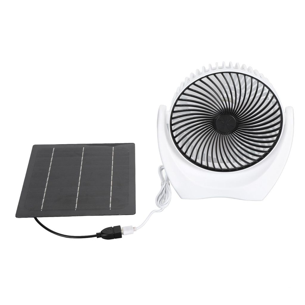 Sada ventilátoru se solárním panelem, 7 W, 5 V, přenosný Obrázek produktu 