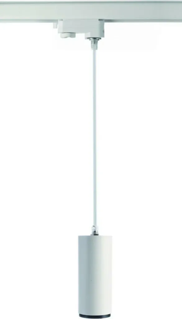 Éclairage rail triphasé blanc Lucea 10 pour boutique et intérieur