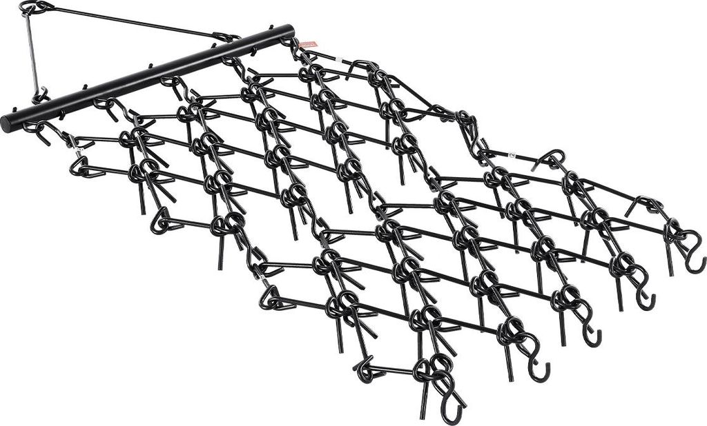 VEVOR Schleppegge, 2250x1140 mm, Kettenegge mit 69 scharfen Zähnen, geeignet für ATV- & UTV-Traktoren, für Bodenvorbereitung, Aussaat, Glättung...