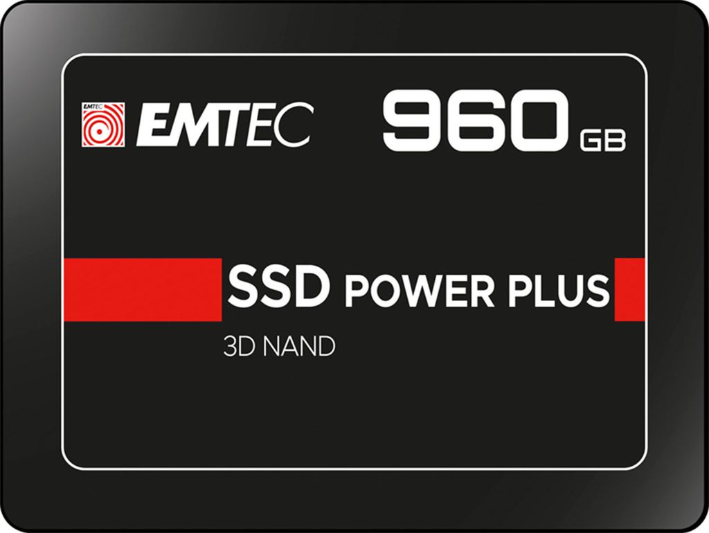 Emtec SSD 2,5" Sata X150 960GB Vendita al dettaglio interna Immagine del prodotto 