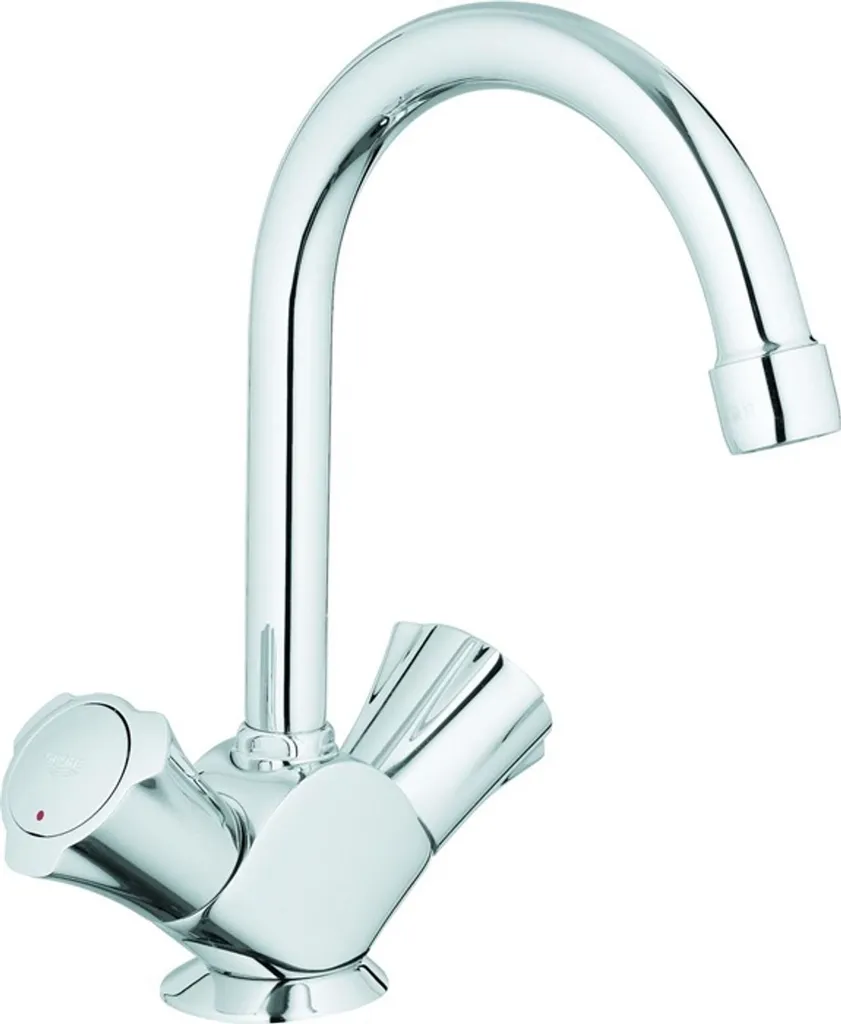 Miscelatore per lavabo Grohe Costa a due maniglie cromo - 21375001