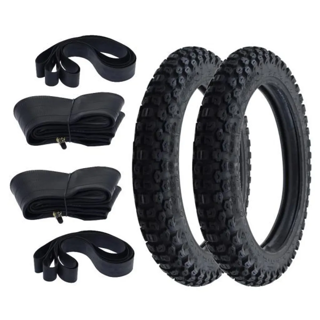 Pneu Kenda K270 4.10-18 Kit Anti-Crevaison avec Chambre à Air et Fond