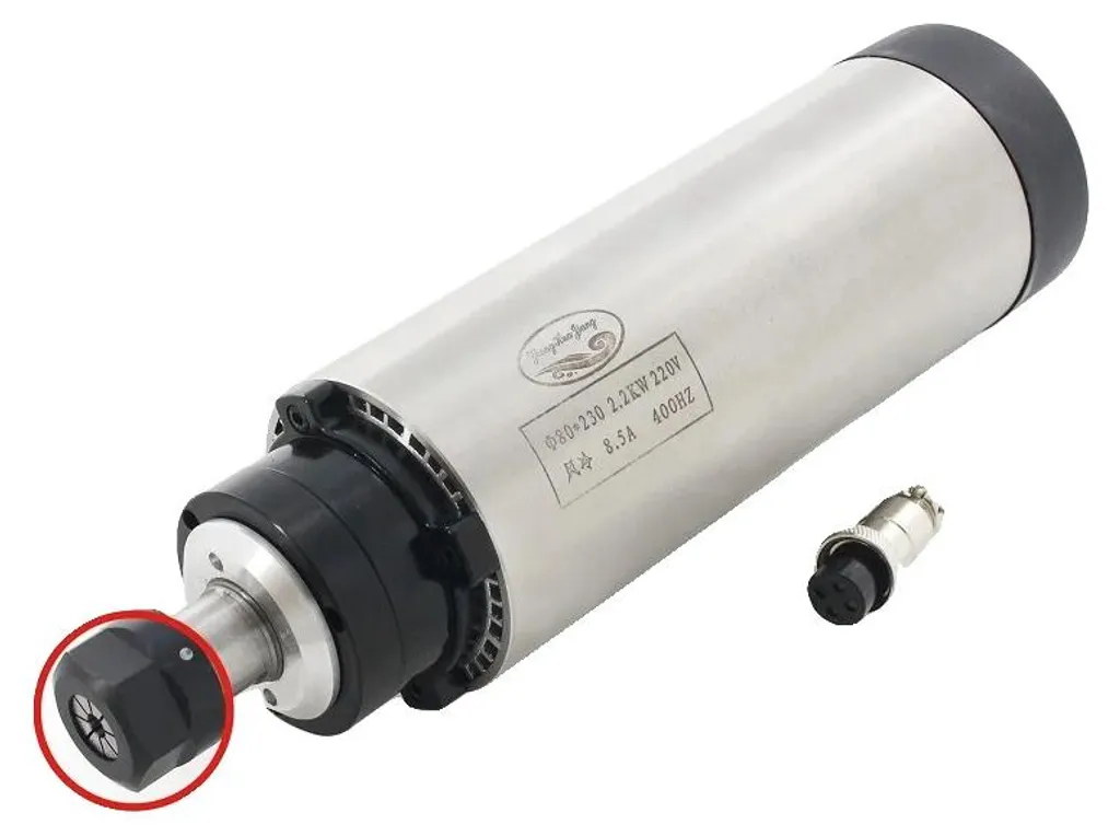 Moteur broche CNC 220V silencieux : fini les fuites avec l'air pulsé