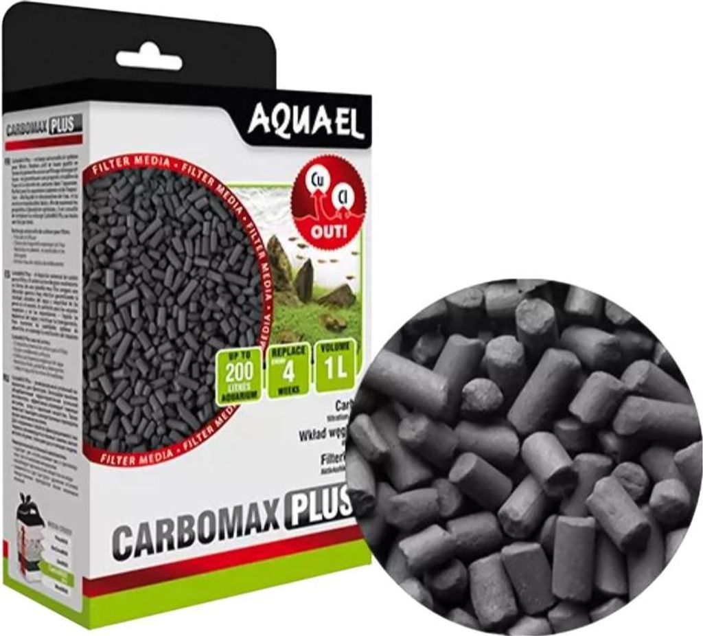 Aquael Carbomax Plus 1l - aktivní uhlí Aquael Obrázek produktu 