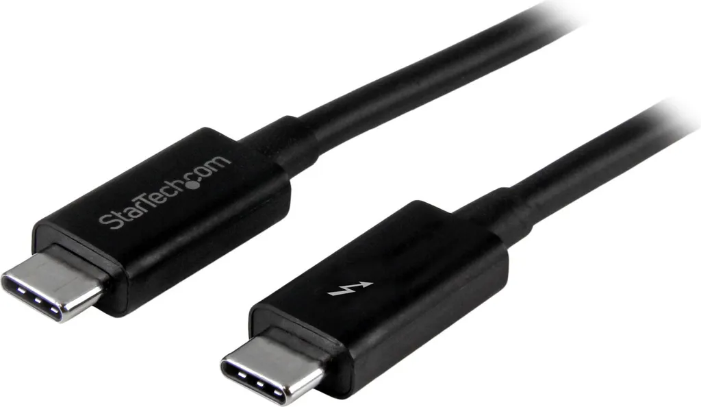 Câble USB-C Compatible Thunderbolt 3 de 1m pour Transfert et Vidéo