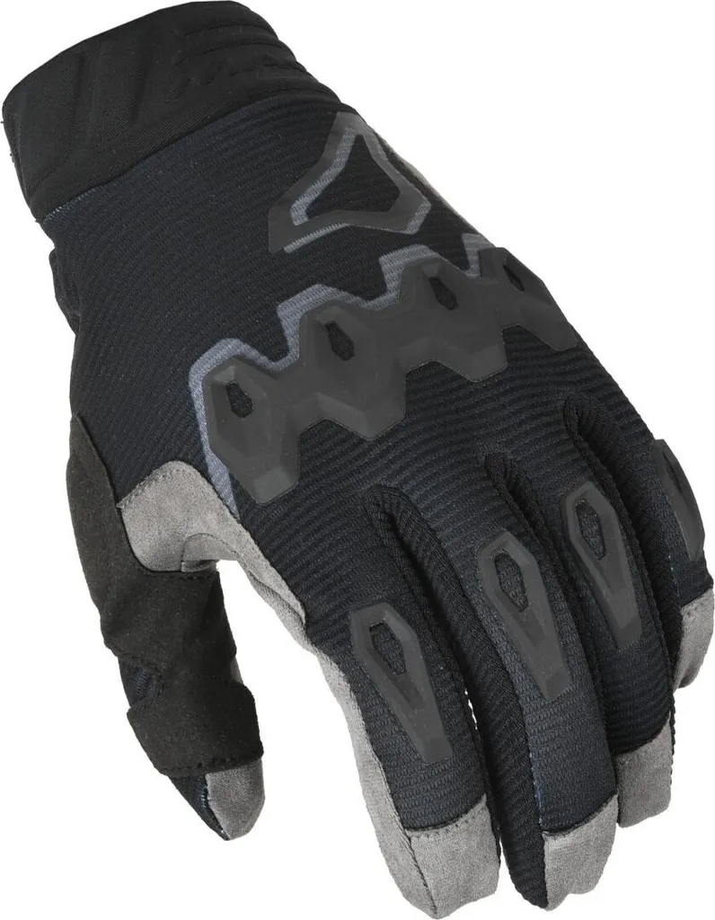 Gants Macna Chameleon-1 Noir Gris L avec renforts et grip optimisé