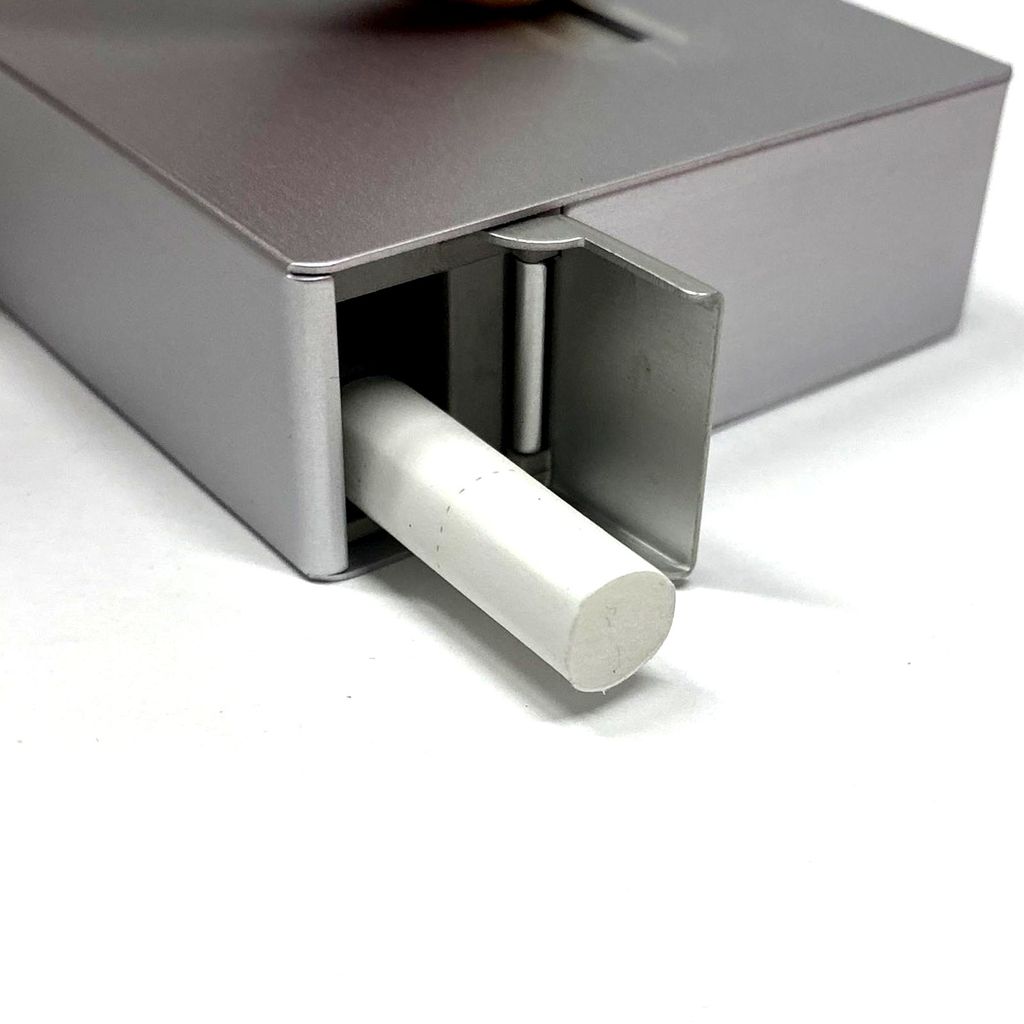Zigarettenbox Aluminium Silber | Zigarettenetui Produktbild 6