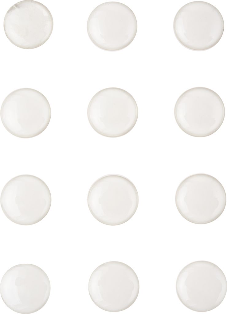 Epoxy Sticker "Klar", 12 Stück Ø 14 mm Produktbild 