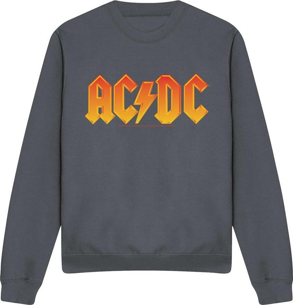 AC/DC - Sweatshirt für Herren/Damen Uni TV11147 (L) (Holzkohle)