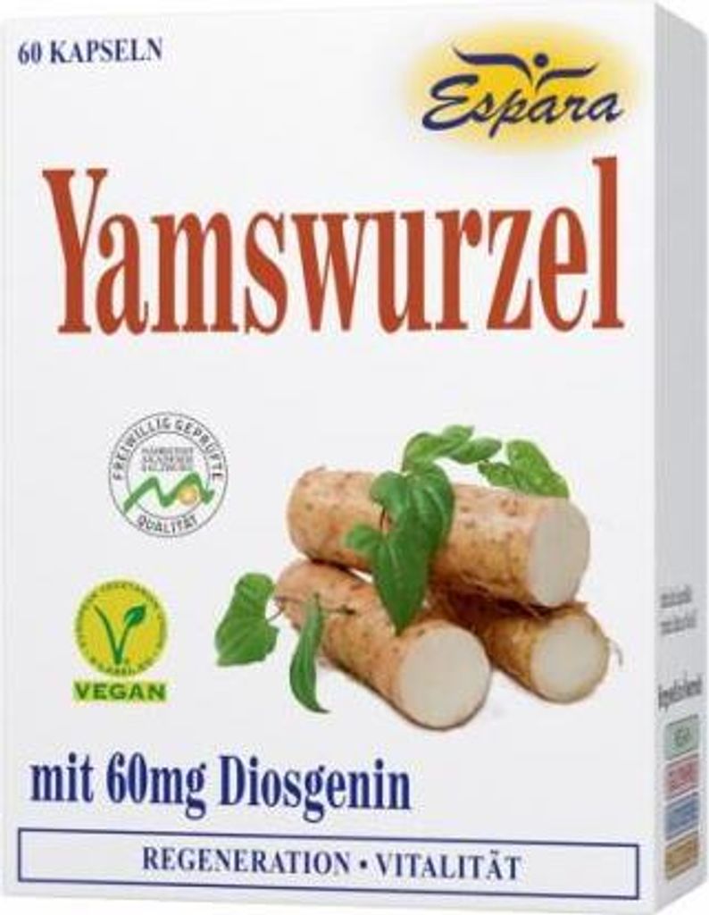 Yamswurzel Kapseln, 60 St. Kapseln