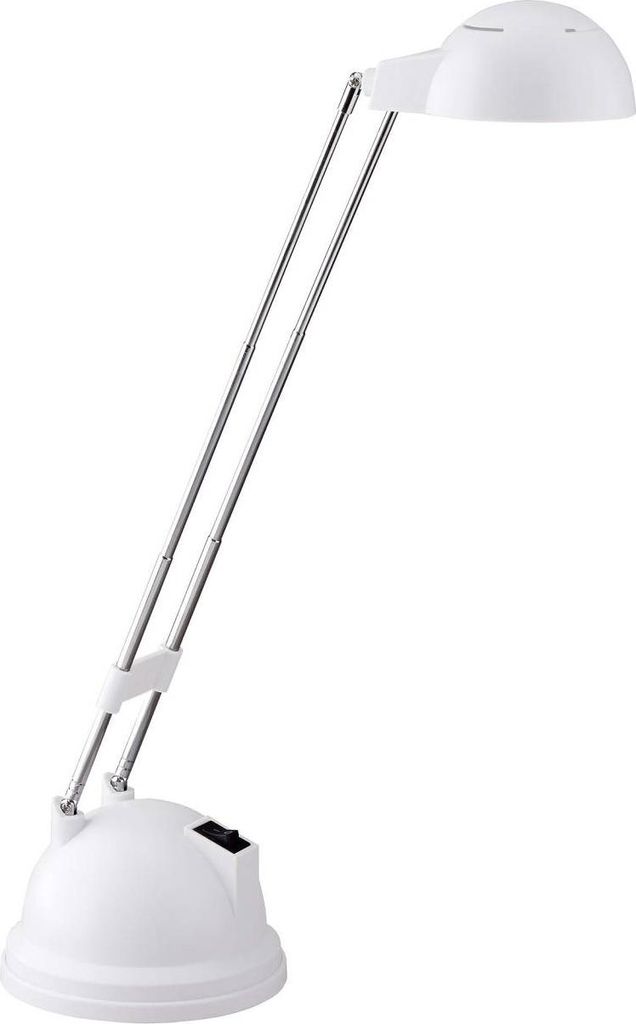 Witte bureaulamp Katrina Productafbeelding 