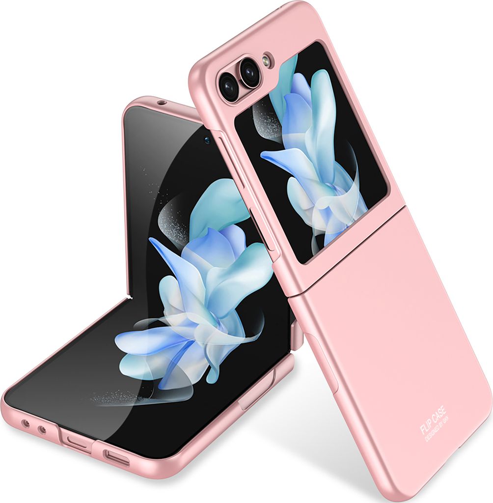 Hülle für Samsung Galaxy Z Flip 5 Schlank Hart PC Matt Finish Schutzhülle Pink