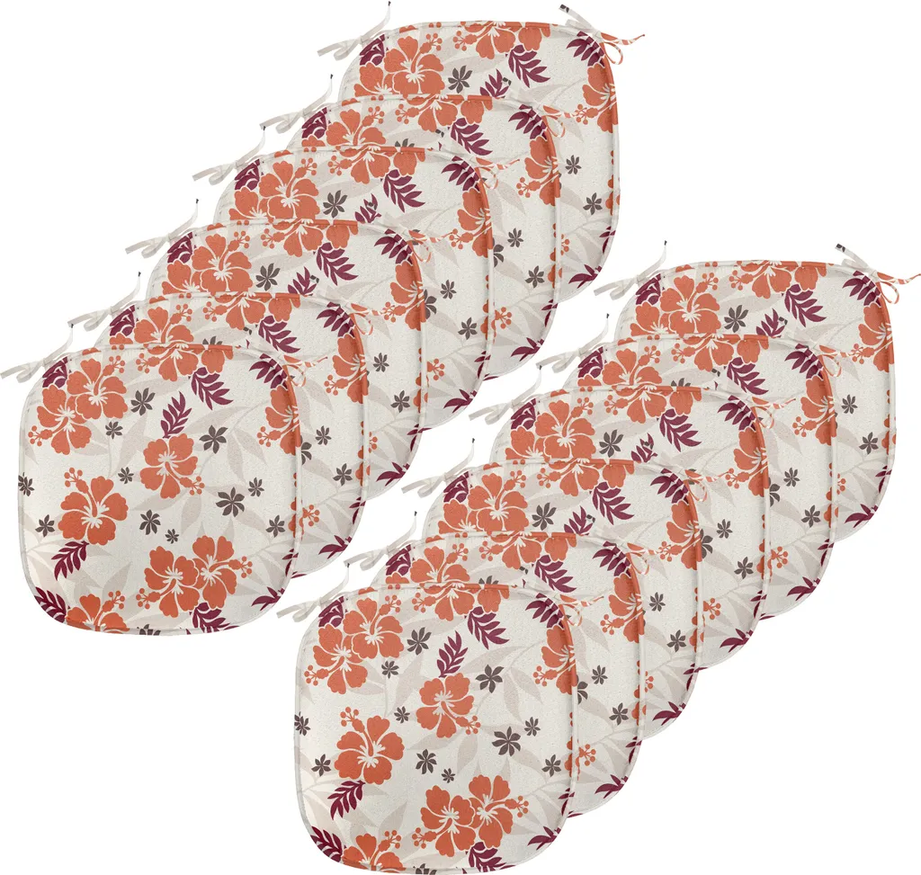 Cuscini Sedie Cucina Impermeabili ABAKUHAUS 40x40 - Set 12 Pezzi