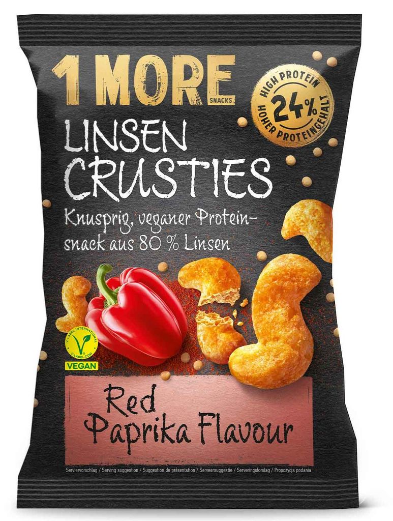1 More Linsen Crusties Red Paprika 80g Produktbild 