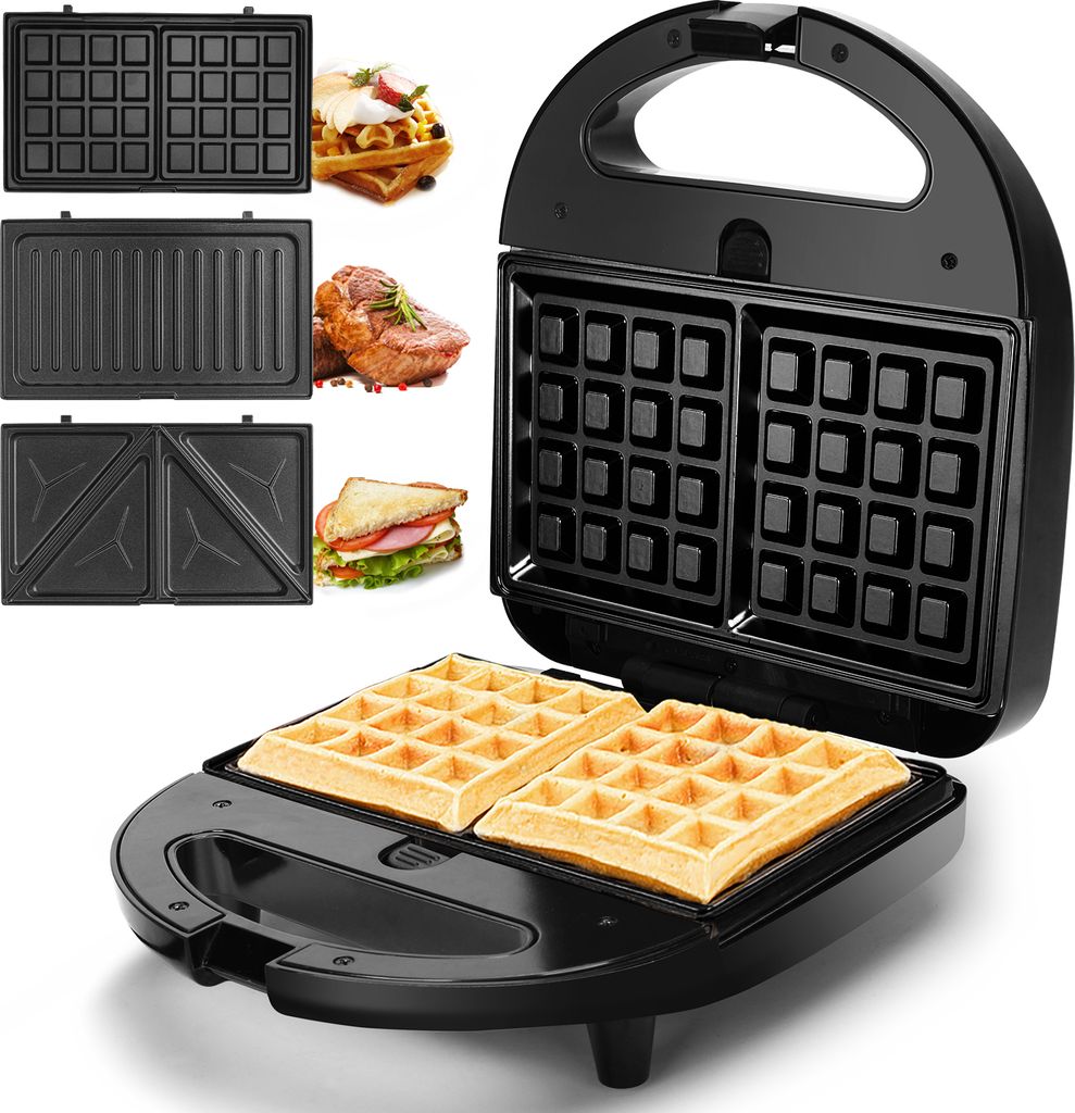 Aigostar - 3 in 1 Sandwichmaker, Sandwichtoaster, Produktbild 4