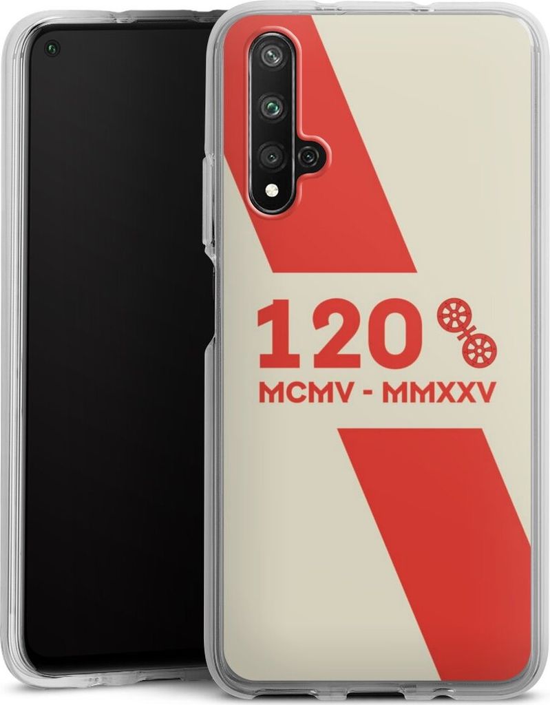 DeinDesign Handyhülle für Huawei Nova 5T Silikon Hülle Case Smartphone Schutzhülle 1. FSV Mainz 05 E.V. 120 Jahre Bundesliga