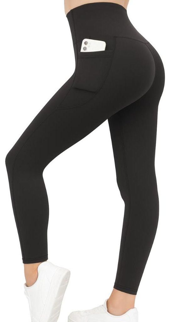 Leggings mit Taschen für Damen, Lange Sport Leggings, High Produktbild 
