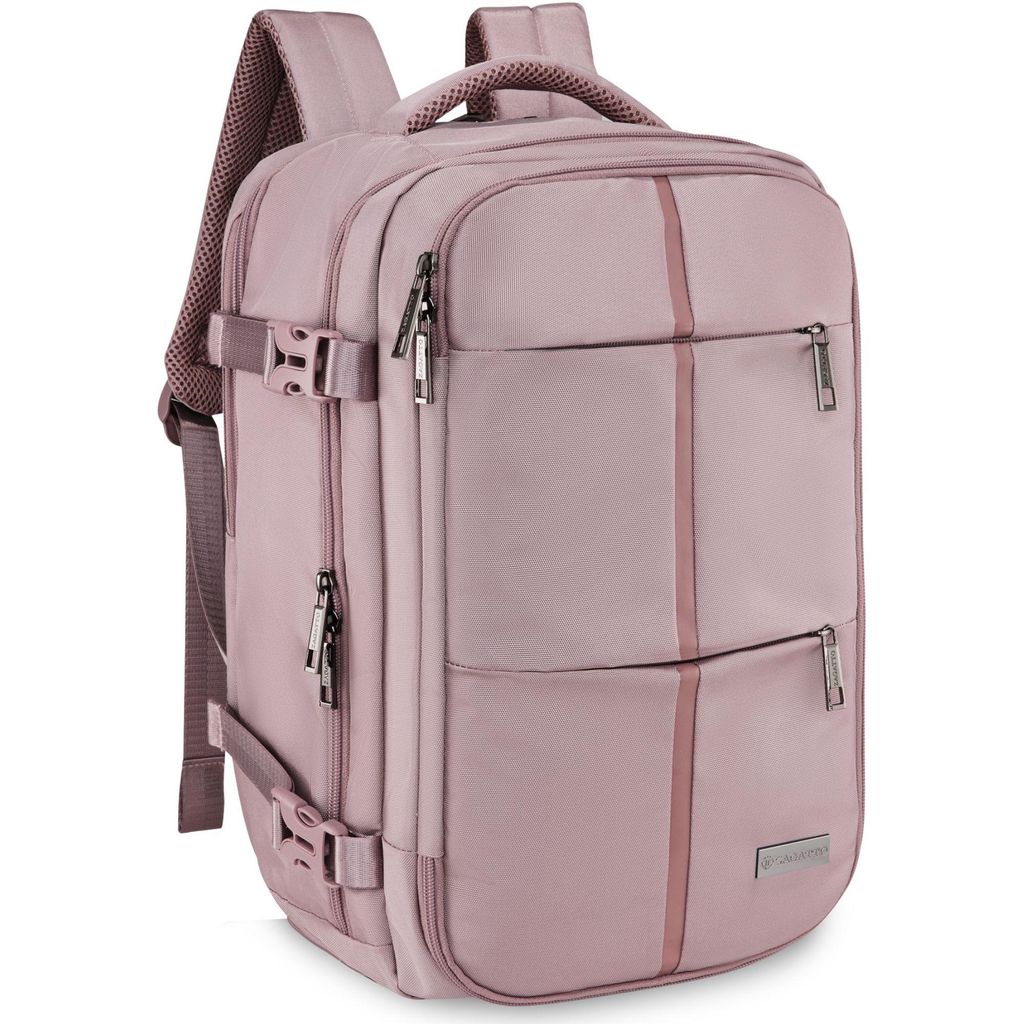 Zagatto Damen reiserucksack Handgepäck 40x20x25 20L WIZZAIR RYANAIR Rosa ZG1057