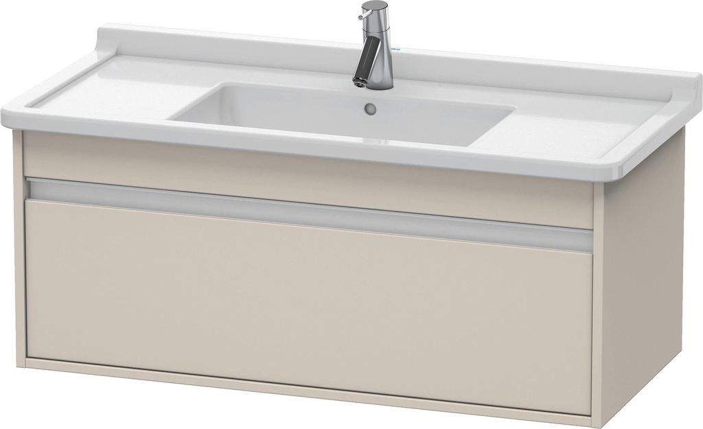 Waschtischunterbau KETHO 465x1000x410mm taupe taupe