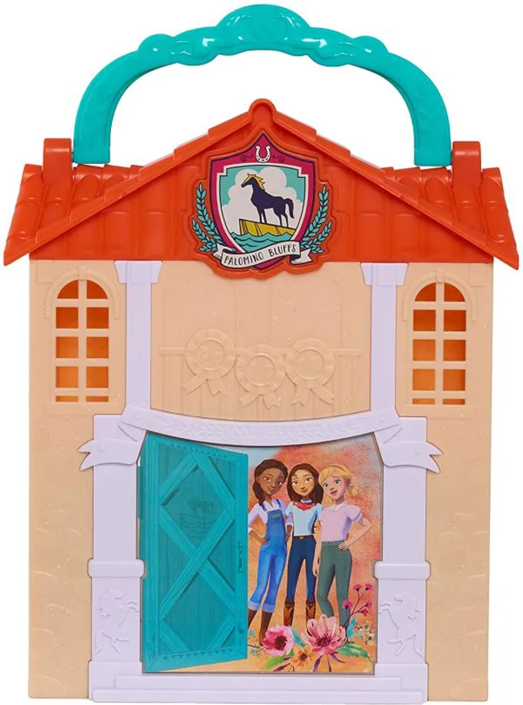 Jouet Spirit Mustang pour Jouer au Centre Équestre Palomino Bluffs Academy