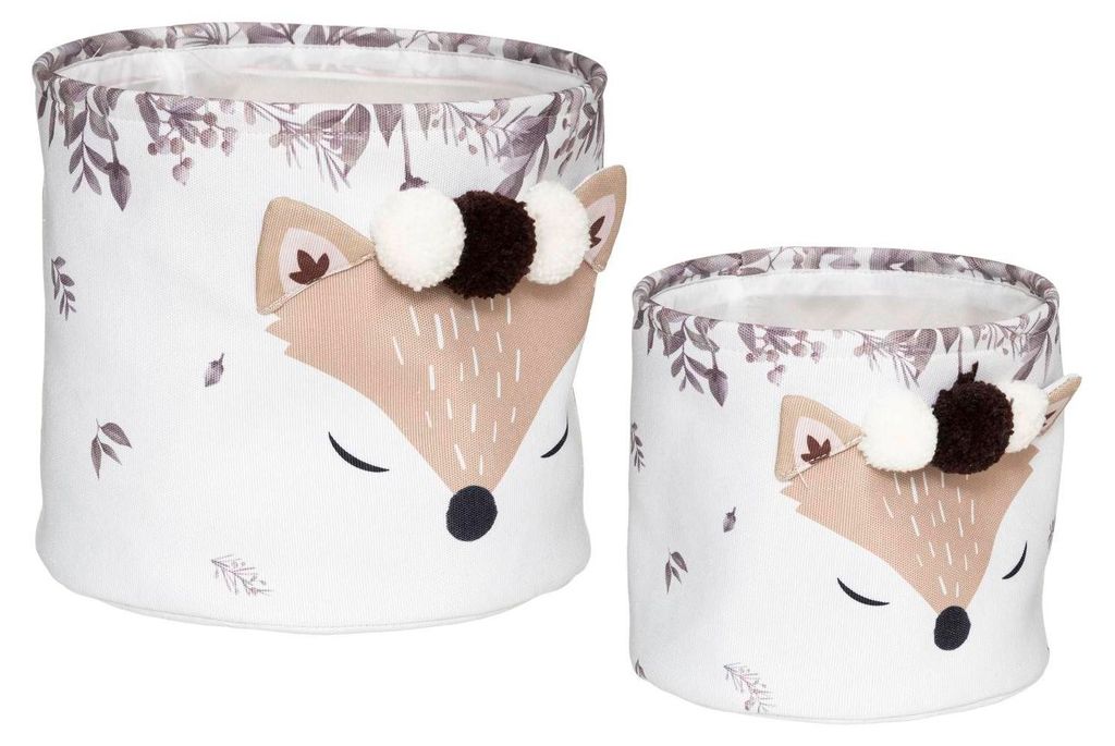 Atmosphera Créateur d'intérieur Aufbewahrung Korb Set Fox Produktbild 
