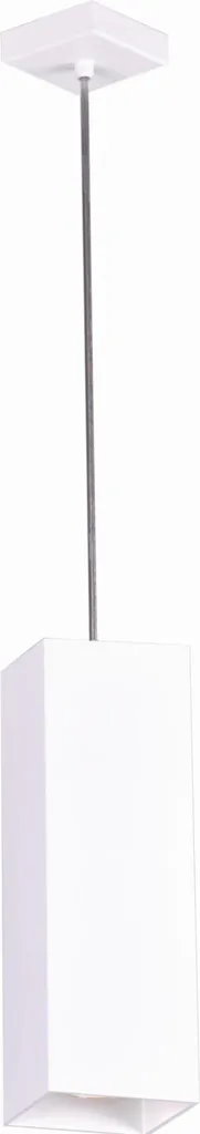 Suspension KUBIK blanche Kaja en métal 1xGU10, luminaire de 90x10x10 cm