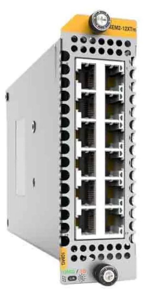 ALLIED 12 x 1/2.5/5/10GBase-T ports line card for SBx908Gen2 x950 series
