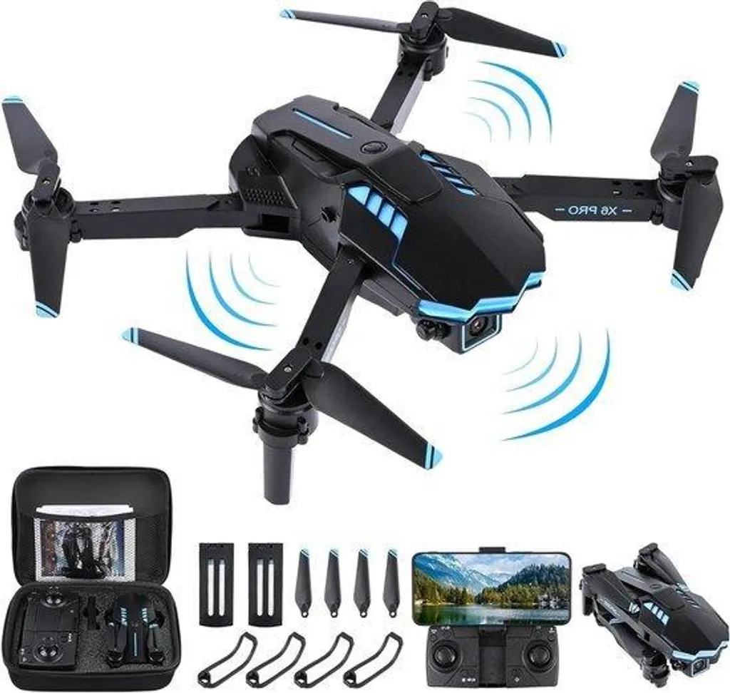 Apprendre à piloter un drone FPV avec caméra HD, kit complet Wi-Fi 1080p