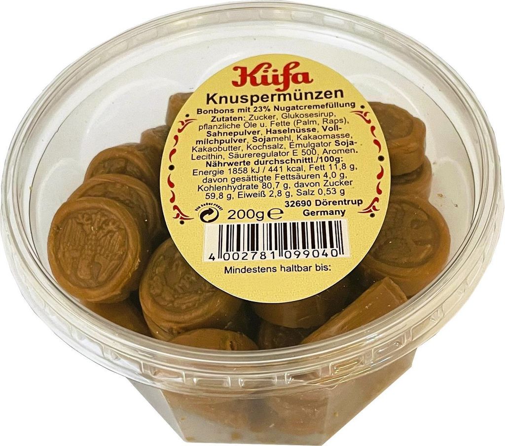 Küfa Knuspermünzen 200 g Produktbild 