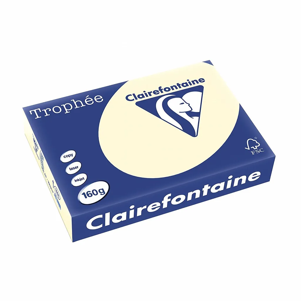 Risma Carta Colorata A4 Clairefontaine Trophée 80g | Prezzi Stock