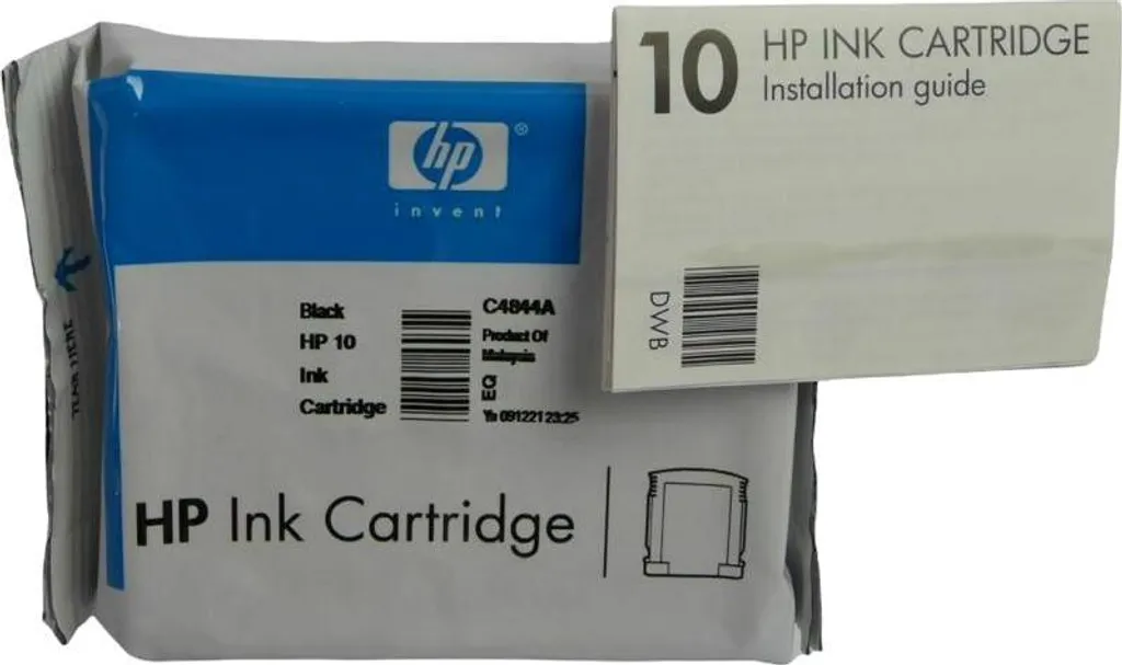 Consommable HP 10 Noir C4844A pour Imprimantes Designjet 70 100 et 500