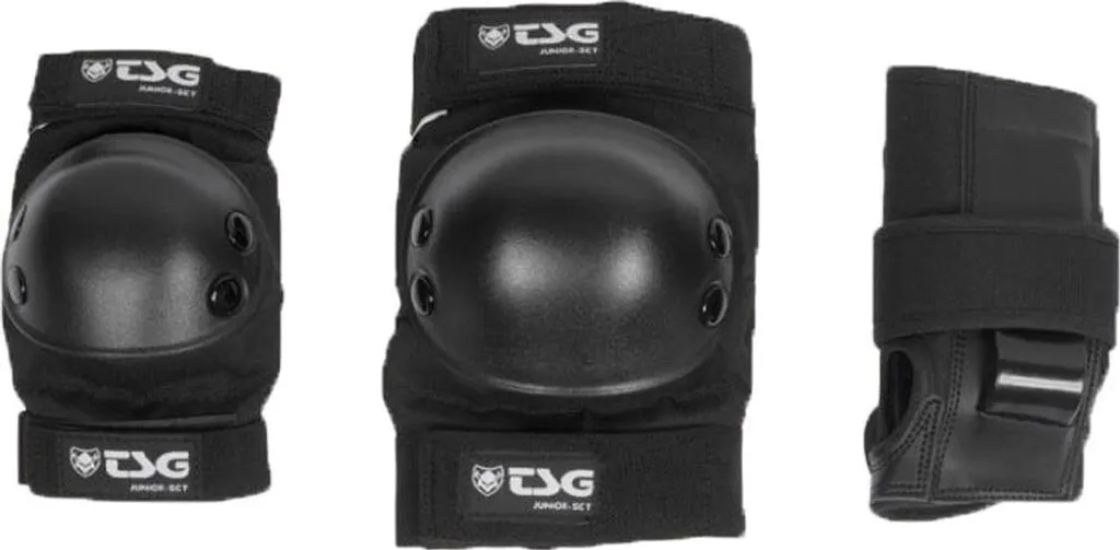 Set de protections roller et skate pour enfant TSG Basic Junior noir - 9