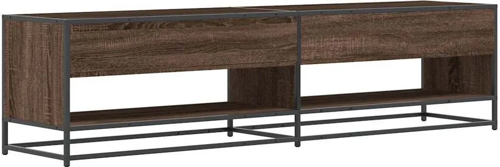 vidaXL Mobile TV Marrone Rovere 180,5 cm - Stand Soggiorno Moderno