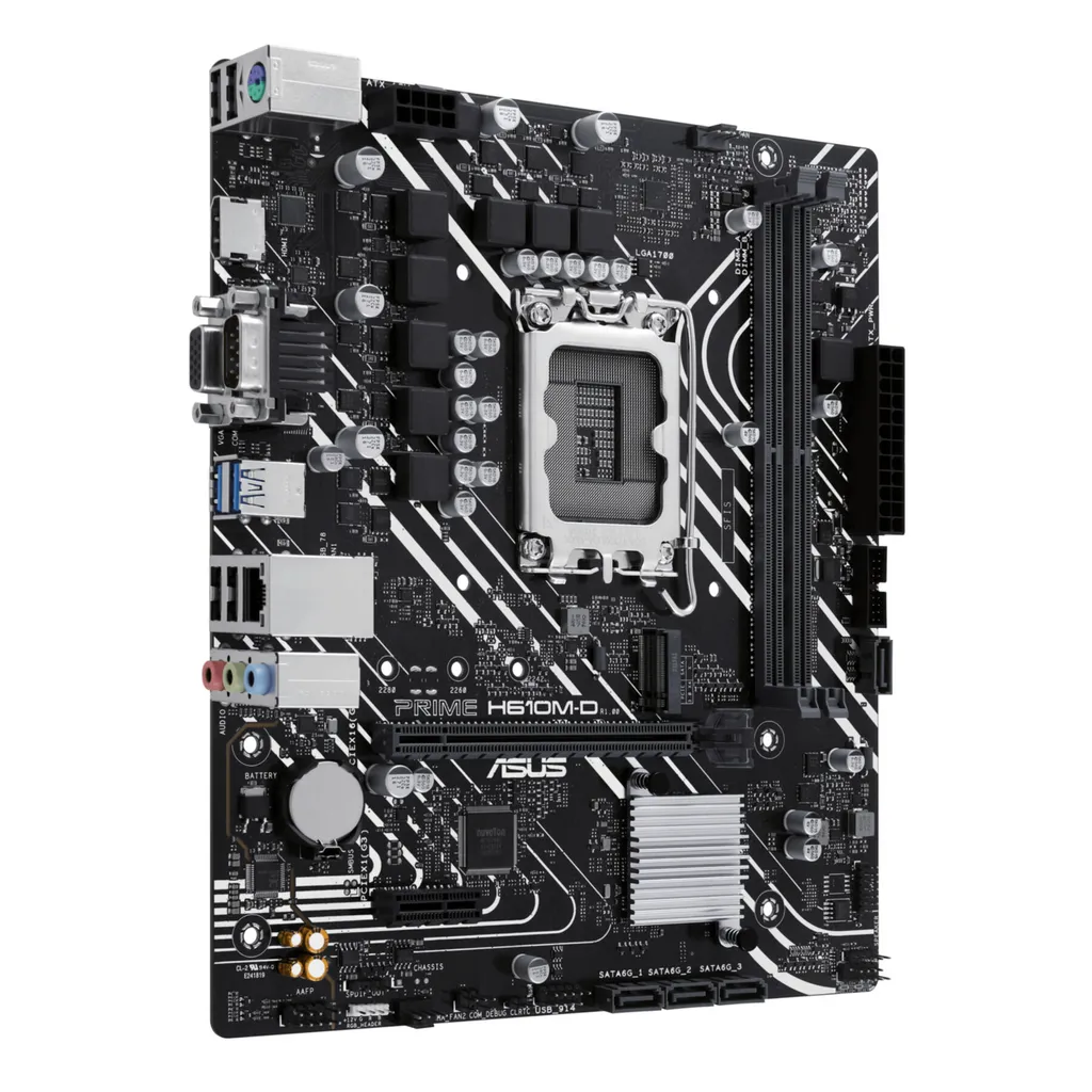 ASUS PRIME H610M-D Scheda Madre Professionale Intel H610 mATX - B2B - 3