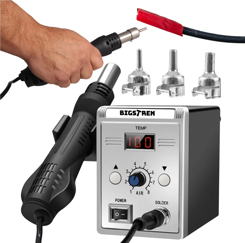 Solution soudure plastique efficace : station air chaud 700W réglable - 10